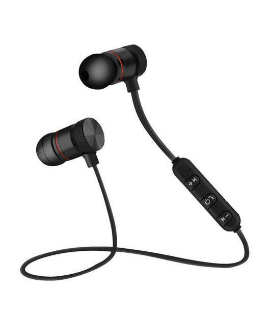 Auricolari Bluetooth Magnetici Cuffie Sportive Wireless Stereo Xt-6 Fitness         