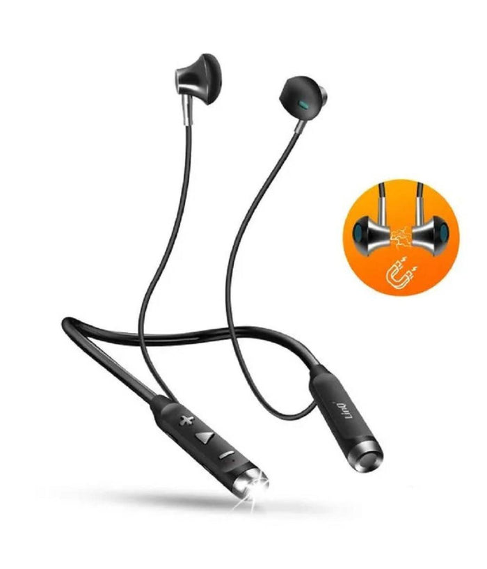 Auricolari Cuffie Magnetici Bluetooth A Collo Con Torcia Led Sport Smartphone S800         