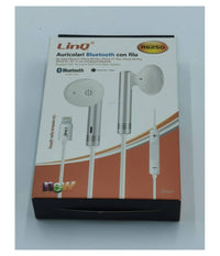 Auricolari Stereo Musica Cuffie Bluetooth Con Filo R6250 Lightning 8 Pin Iphone         