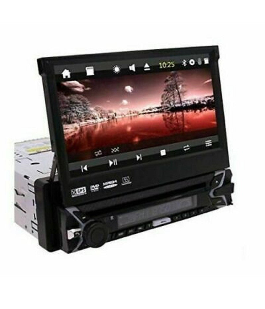 Autoradio 1 Din Schermo A Scomparsa 7" Auto Touch Bluetooth Usb Sd Camera 8802         