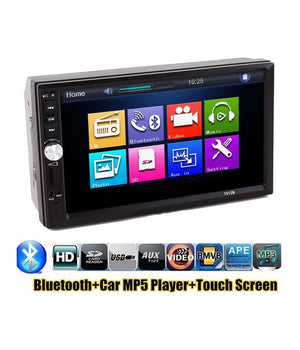 Autoradio 7" Gps Bluetooth Stereo Touchscreen Mp4 Fm Usb Mp5 Stereo Sd Aux         