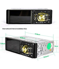 Autoradio Auto Mp5 Player Telecamera Bluetooth Radio Audio Video Tf Usb 4032b         