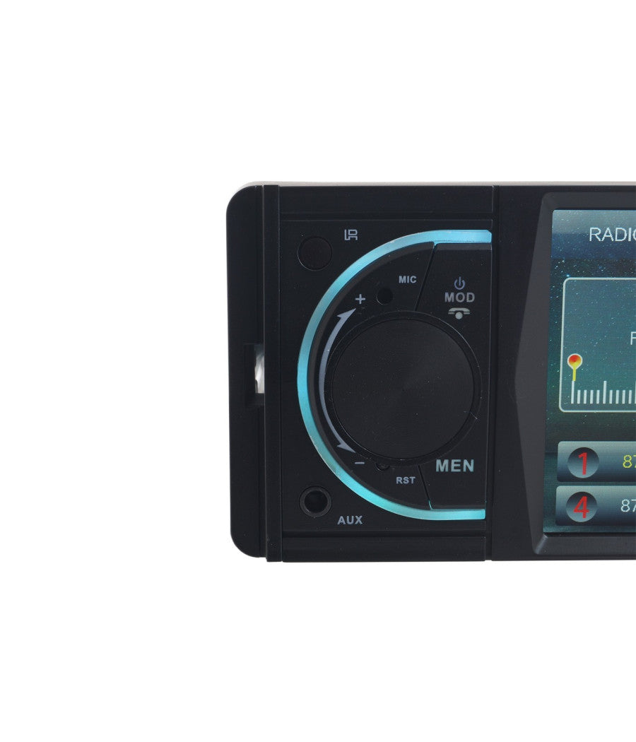 Autoradio Con Display Lcd 3.6" Bluetooth Mp3 Mp5 Usb Sd Mp-400u         