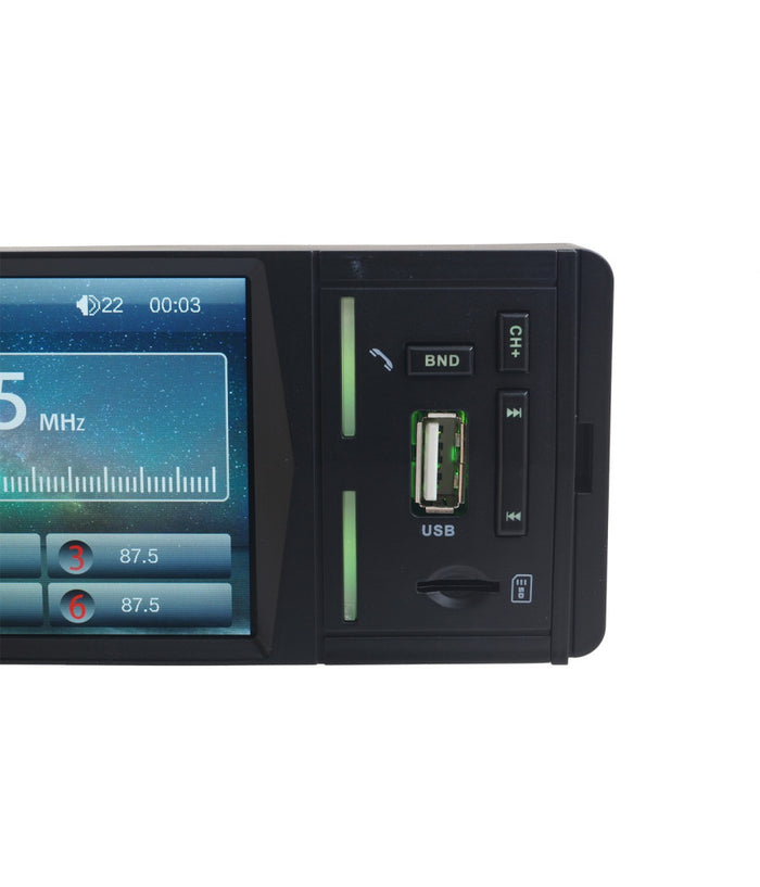 Autoradio Con Display Lcd 3.6" Bluetooth Mp3 Mp5 Usb Sd Mp-400u         