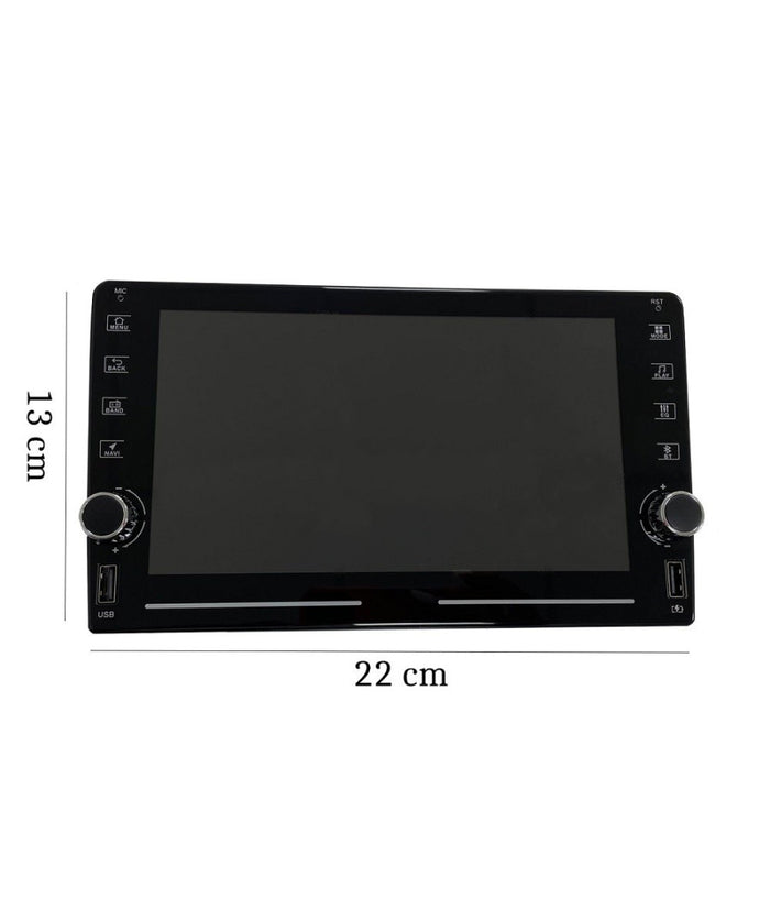 Autoradio Con Monitor 8" Bluetooth Touch Screen Usb Frontalino Radio Multimedia         