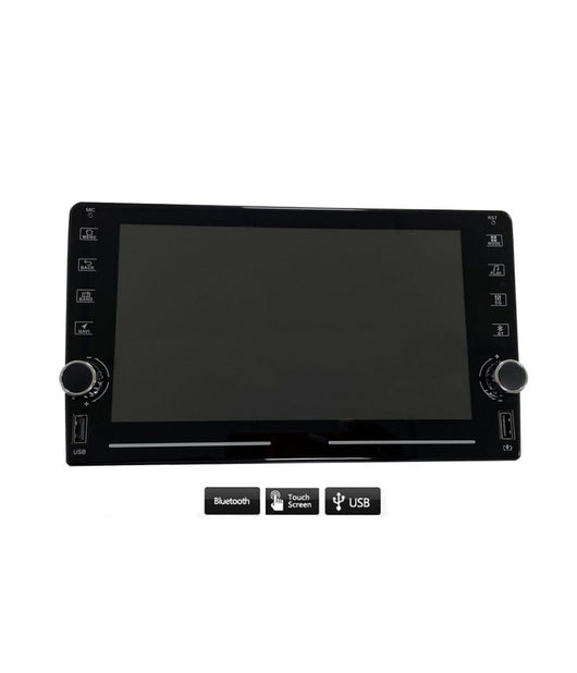 Autoradio Con Monitor 8" Bluetooth Touch Screen Usb Frontalino Radio Multimedia         