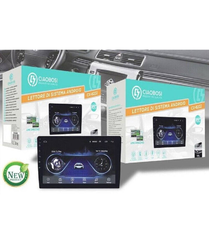 Autoradio Con Monitor Schermo Touch Tft 10â€³ Hd Lettore Sistema Android Cx-8222         