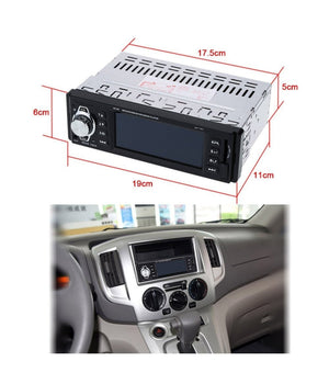 Autoradio Display Lcd 3.6" Hd Usb Sd Audio Mp5-3310r Per Telecamera Retromarcia         