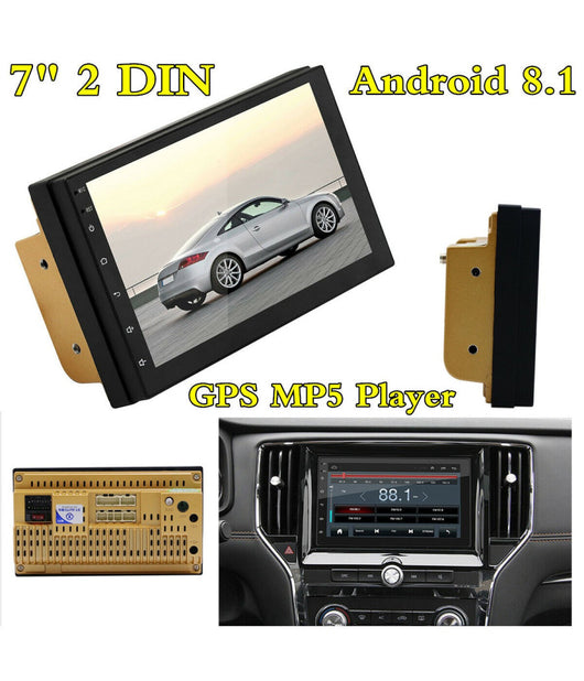 Autoradio Stereo 2 Din 7" Touch Screen Bluetooth Aux Usb Sd Lettore Mp5 Q-ca005         