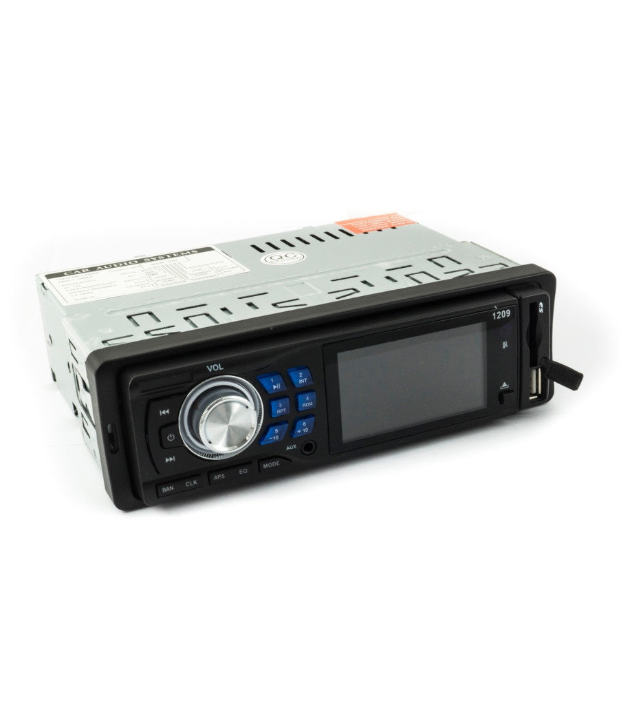 Autoradio Stereo Auto Radio Frontalino Estraibile Fm Mpd Usb Sd Aux         