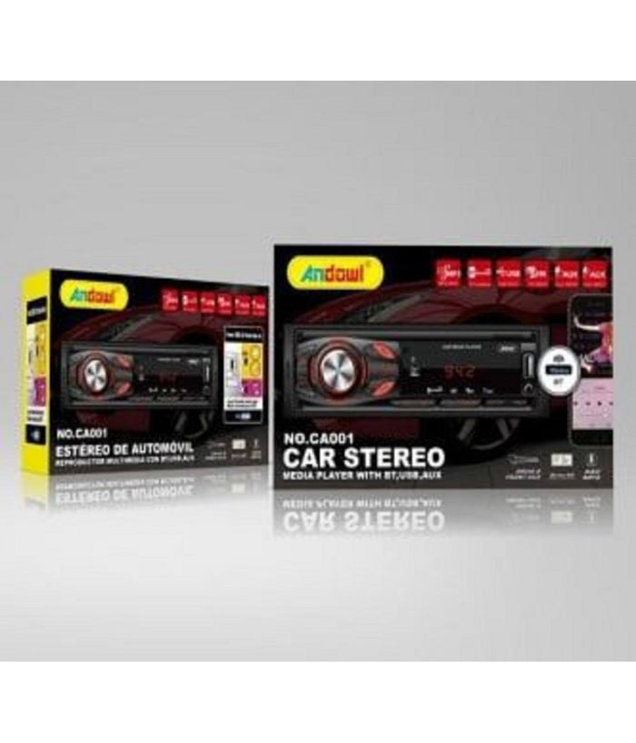 Autoradio Stereo Sistema Audio Per Auto Universale 1 Din Bluetooth/aux/usb Ca001         