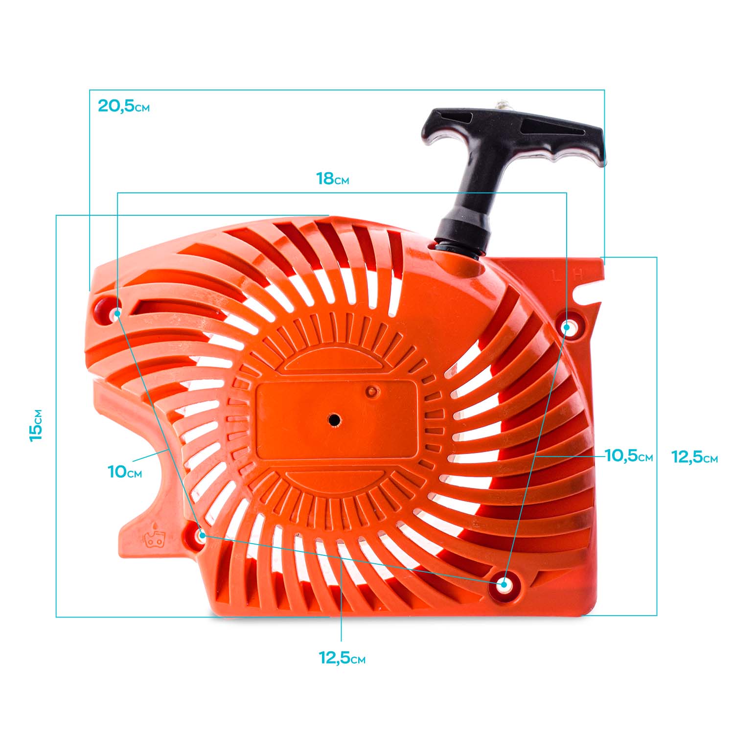 Avviamento A Strappo Messa In Moto Per Motosega 52Cc/62Cc Ricambio Compatibile