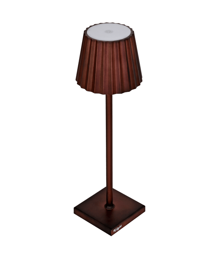 L1776621 - Lampada Led K-Light da tavolo ruggine