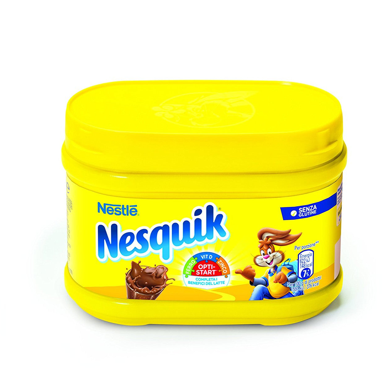 Nesquik opti-start cacao solubile per latte confezione in barattolo da 250 grammi