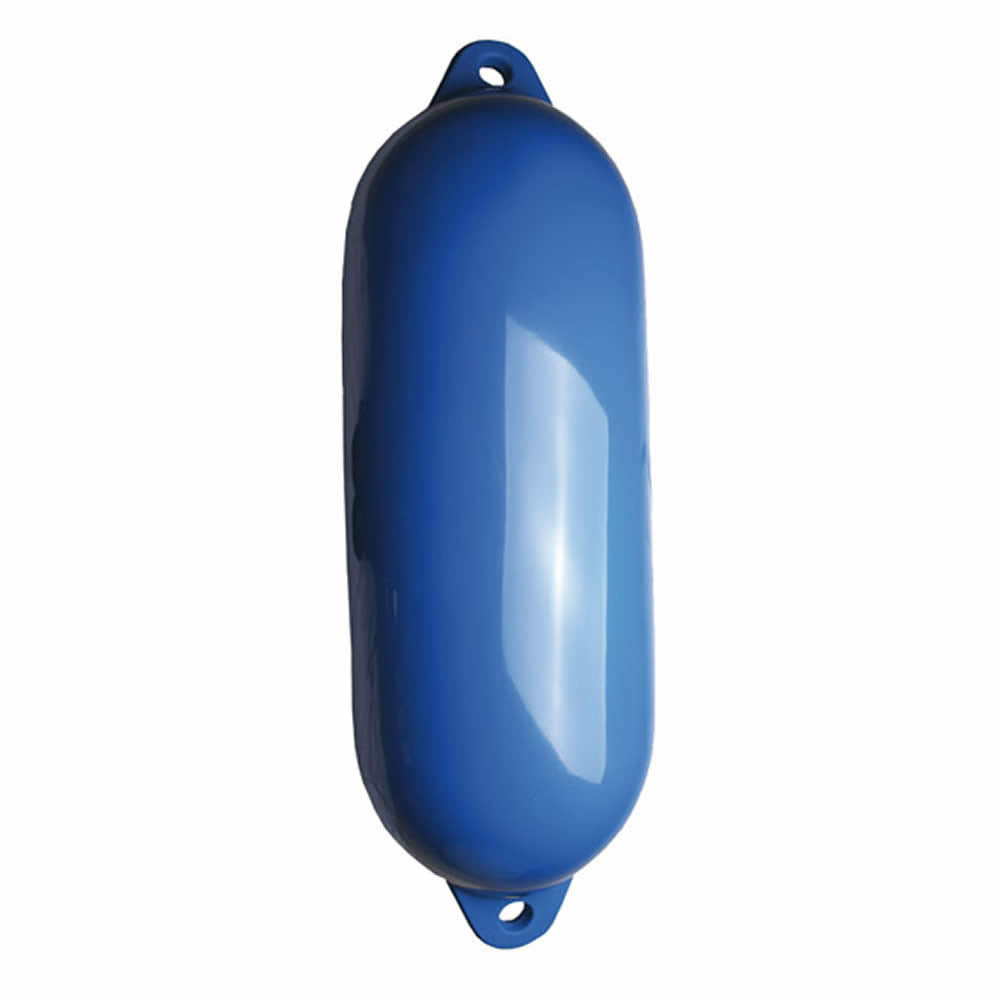 Parabordo majoni star fender colore blu due fori d'attacco sf1 cm 12x45