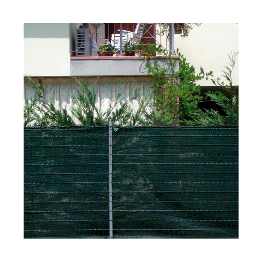 Rete frangivista 95% verde scuro h 1 x 60 metri gazebi pergolati giardini e terrazzi verdemax