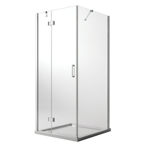 Box Doccia 70x90 CM H190 Trasparente con Easyclean mod. Flip Anta + Fisso