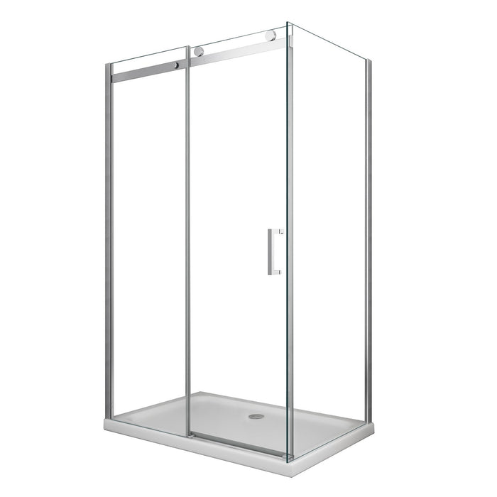 Box Doccia 90x120 CM H190 Trasparente con Easy-Clean mod. Cosmopolitan