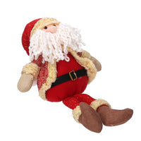 Babbo natale tessuto rosso cm 27x10h43