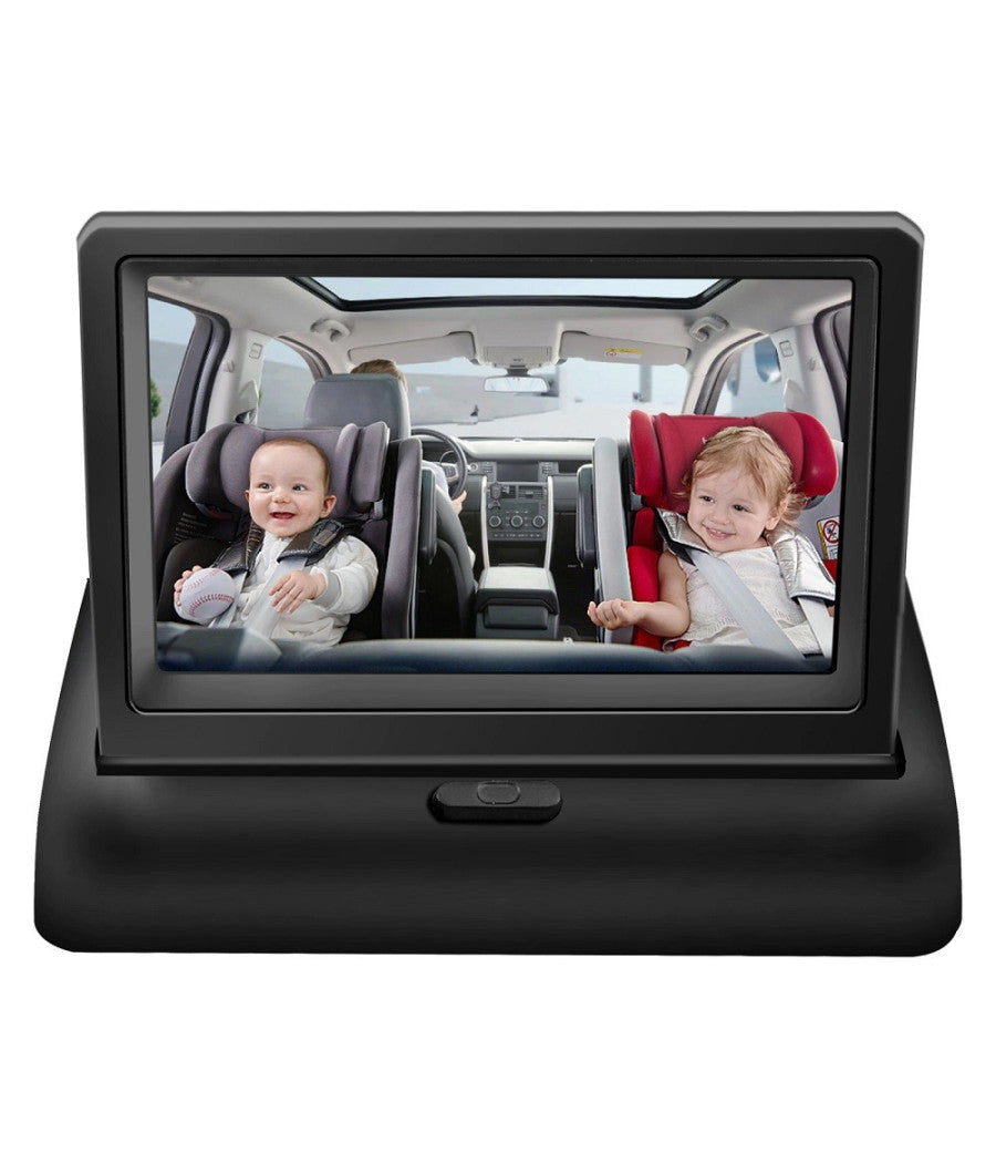 Baby Monitor Di Sicurezza Lcd Full Hd 1080p Q-ca805 Da 4,5" Per Cruscotto Auto         