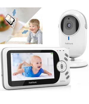 Baby Monitor Video Digitale Wireless Q-sx905 Monitor Lcd Da 4.3" Bidirezionale         