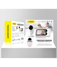 Baby Monitor Video Digitale Wireless Q-sx905 Monitor Lcd Da 4.3" Bidirezionale         