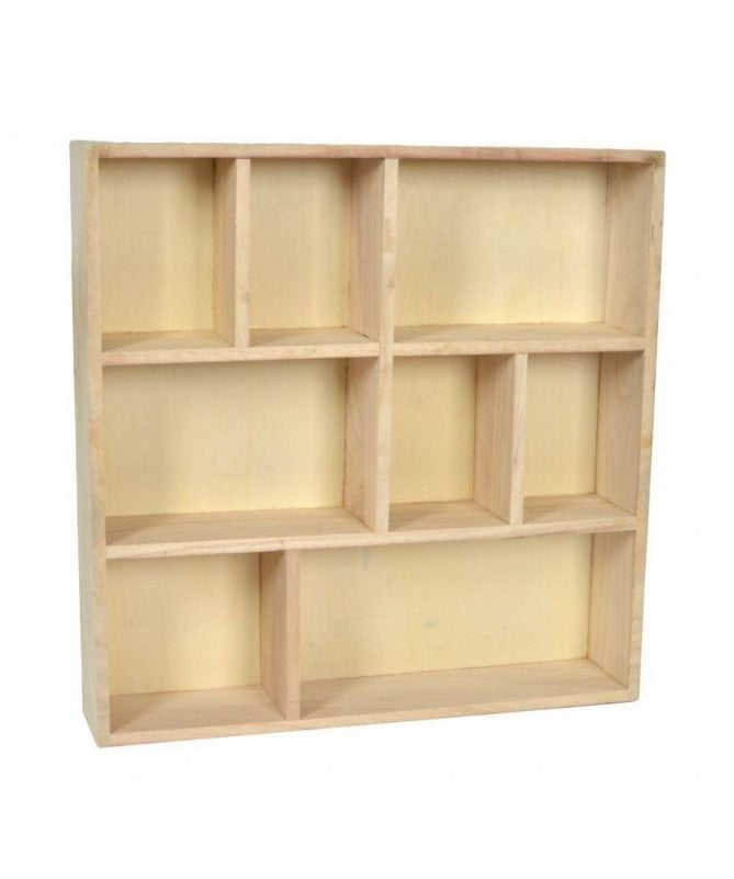 Bacheche quadrate in balsa - set da 2