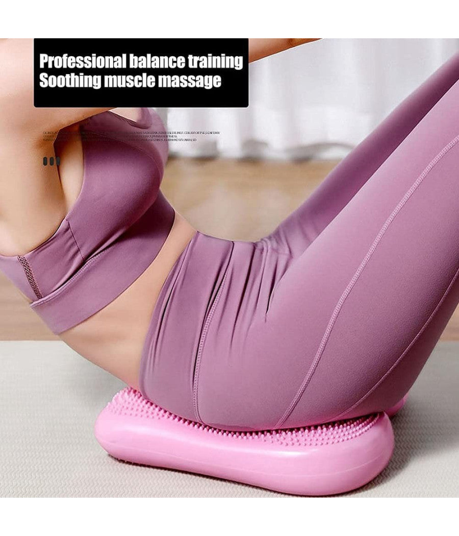 Balance Cuscino Propriocettivo Per Equilibrio Fitness Yoga Pilates Mini Stepper         