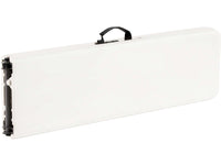 Panchina pieghevole "Foldy" - 183 x 28 x 43 cm - Bianco