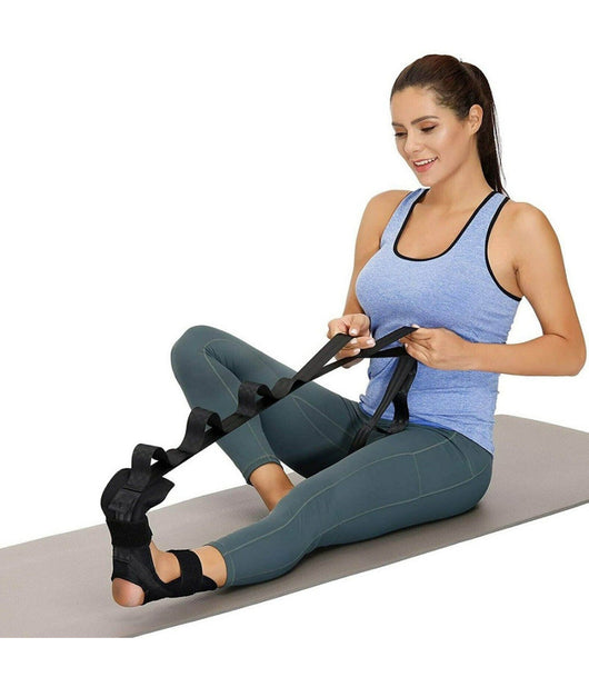 Banda Fascia Elastica Segmentata Fitness Resistenza Yoga Pilates Stretching         