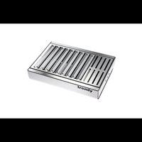 Barbecue carbone di legna portatile in acciaio inox, TRENDY