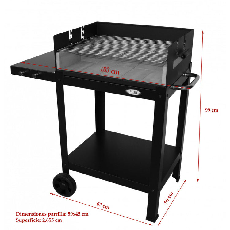 Barbecue Menorca 67X56X99 Cm Gmr Trading