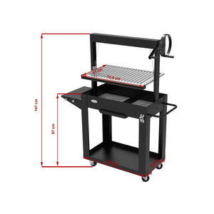 Barbecue Santa Maria 80X46,5X21 Cm Gmr Trading