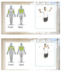 Barra Per Trazioni Porta Regolabile Da 0,8 A 1,2 Mt Palestra Fitness Allenamento         