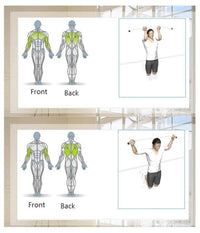 Barra Per Trazioni Porta Regolabile Da 0,8 A 1,2 Mt Palestra Fitness Allenamento         