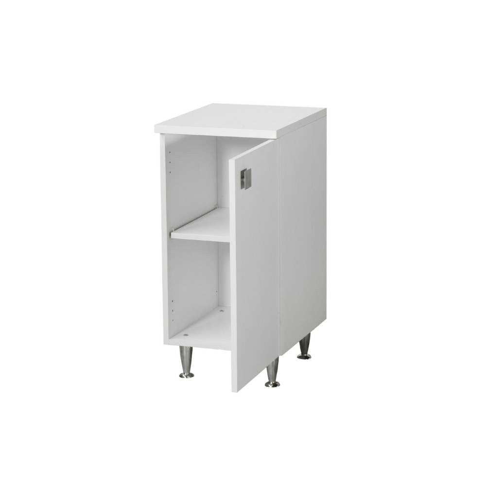 Base cucina con anta destra 40x50x87H bianco MONTATA