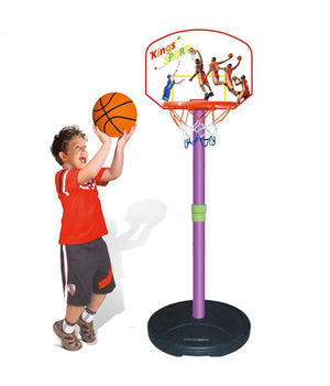 Basket Canestro Piantana Per Bambini Altezza Fino 134cm Base Riempibile Plastica         