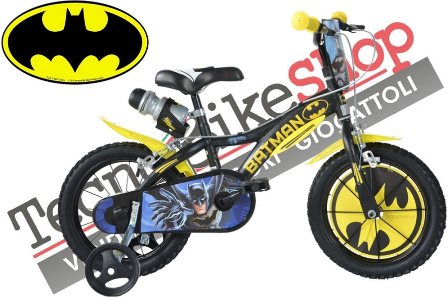 Bicicletta Bambino Dino Bikes Marvel BATMAN 14"