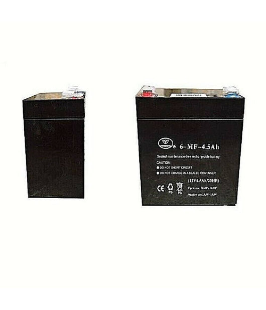 Batteria Ermetica Ricaricabile 6-mf-4.5ah 12v Gruppo Continuità  Giocattoli         