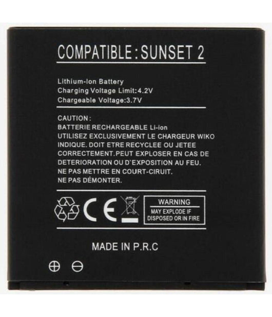 Batteria Li-ion Agli Ioni Di Litio Compatibile Wiko Sunset 2 Wk-su02 Linq         