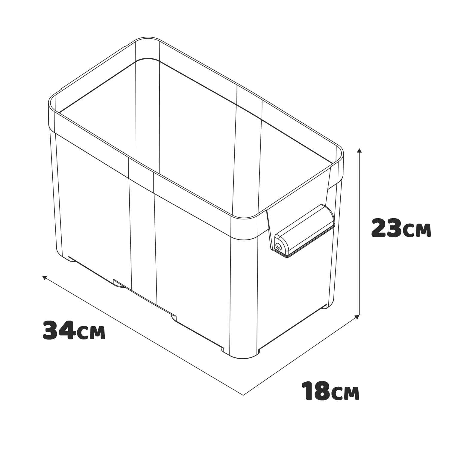 Kuzar - Smart Battery Box Contenitore Ermetico Per Batterie Fino A 80Ah