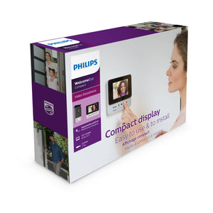 Videocitofono 2 fili schermo 4,3" - Philips WelcomeEye Compact