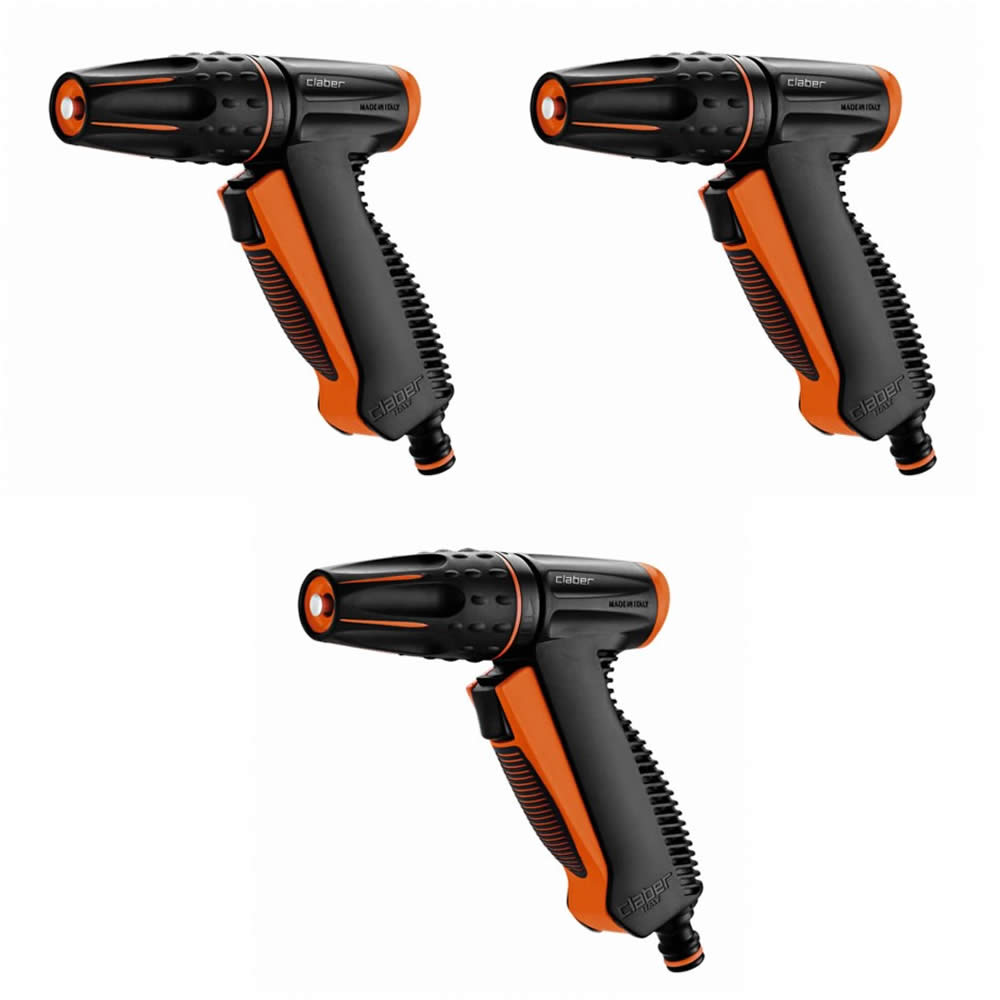 Multipack 3 pezzi claber 9561 pistola precision pistola a lancia