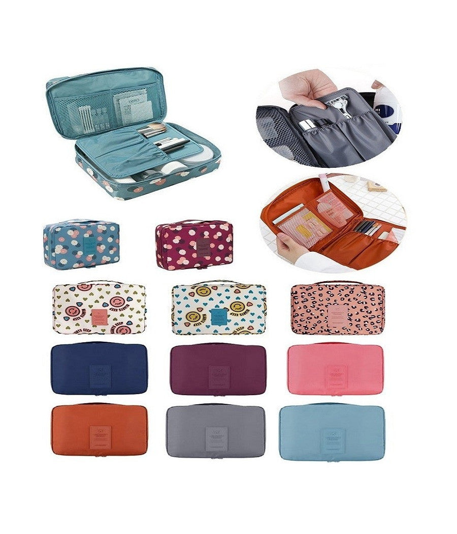 Beauty Case Borsello Trucco Make Up Trousse Tasca Sacchetto Da Viaggio Organizzatore         