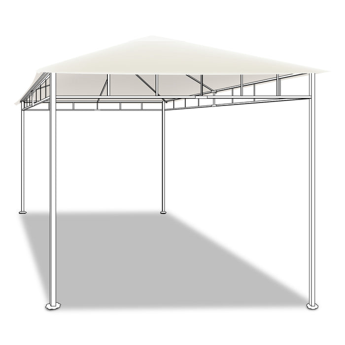 Telo superiore per gazebo 3x2 Mt colore ecrù 180g/m² in poliestere