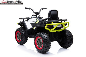 Quad Elettrico per Bambini ATV  2.0 12V con Radiocomando colore Bianco