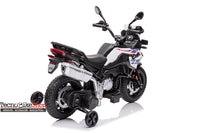 Moto Motocicletta Elettrica Bambini MOTO BMW F850GS 12V colore Bianco