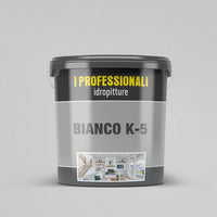 Idropittura Lavabile Bianko K-5 Interno - Rivestimenti Interni 597 - Litri 4