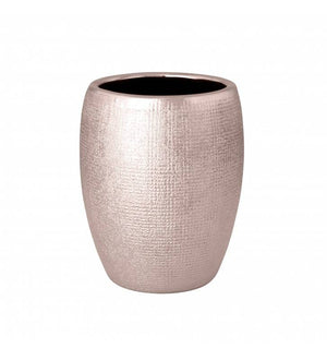 Bicchiere serie glitter in ceramica rosa ramato cod 80832