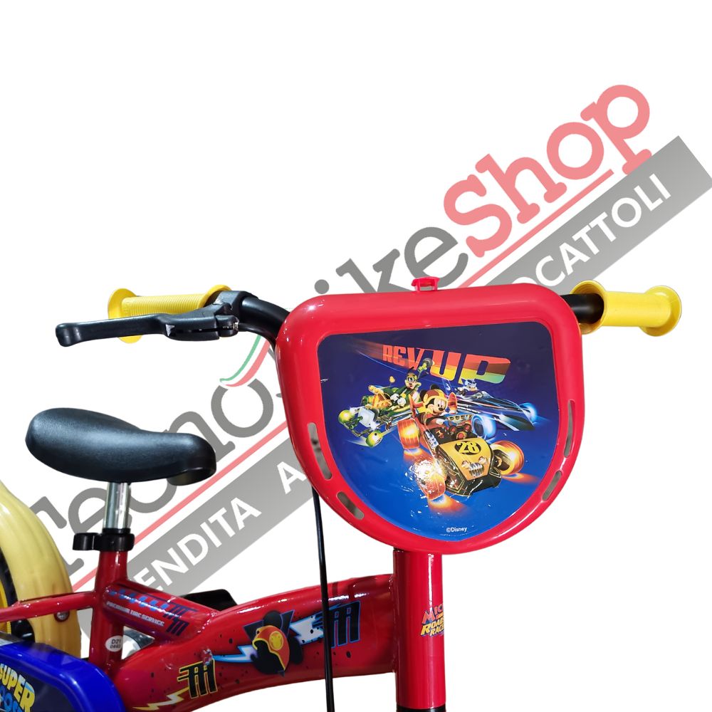 Bicicletta Bambino Disney Topolino - Mickey Mouse Racpers 12 pollici